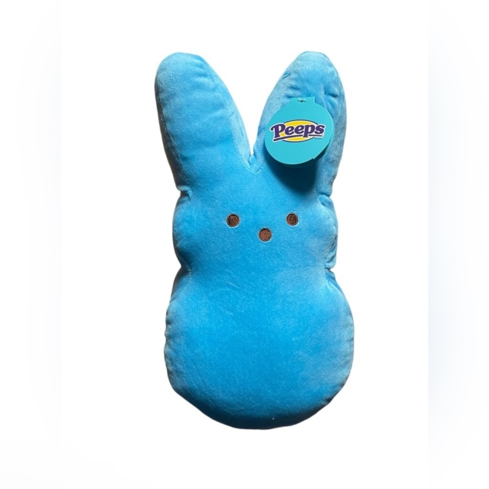 15” Blue OR Yellow Stuffed Bunny Toy Set - Picture 3 of 7